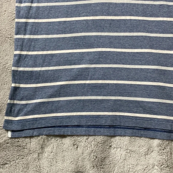 Billy Reid striped 100% cotton polo size XXL - Picture 2 of 12